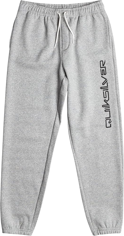 Quiksilver Boy's Trackpant Screen Elastic Waist Fleece Bottom Sweatpant Youth