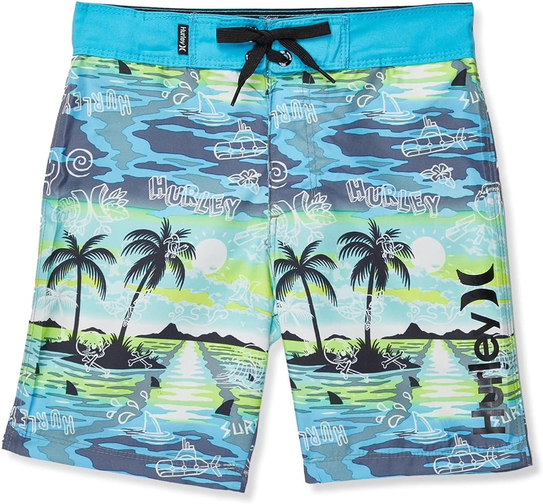 Hurley Boy's Doodle Paradise Boardshorts (Big Kids)