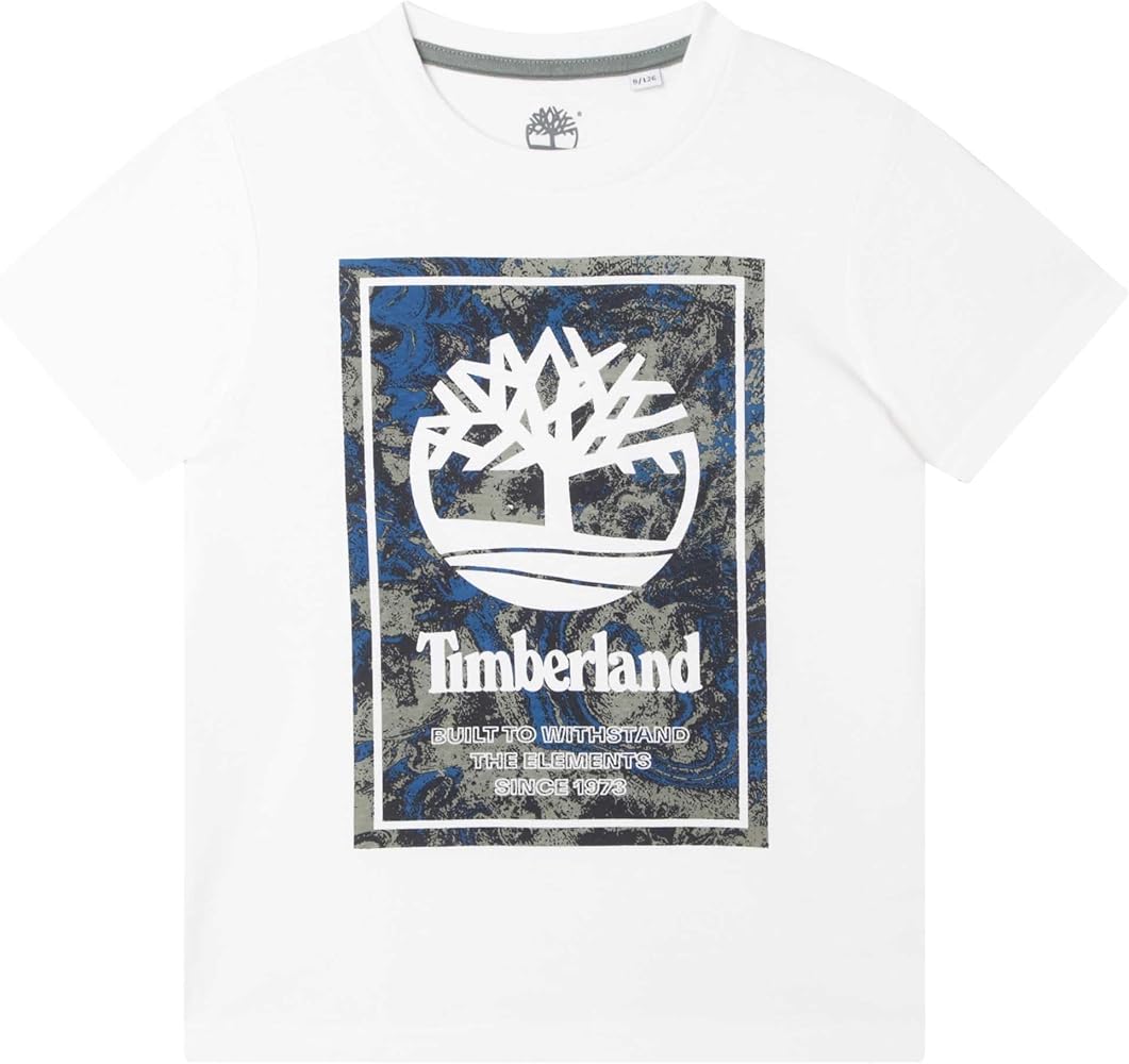 Timberland Kids Graphic Logo Short Sleeve T-Shirt