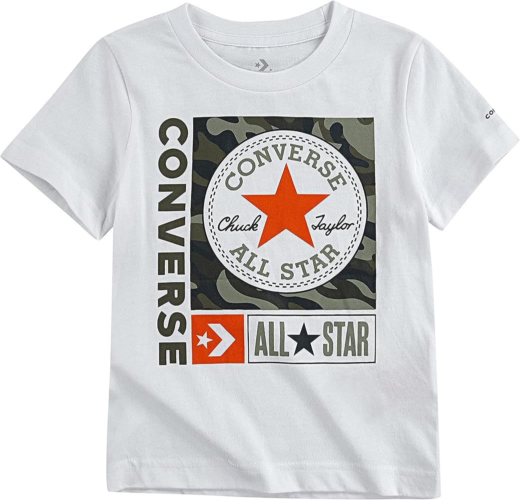 Converse Boy's Logo Mix Up Box Tee (Big Kids)