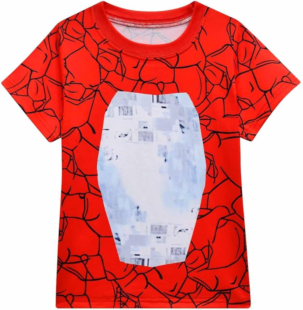 Kids Game Graphic T-Shirt Boys Girls Summer Casual Tops Short Sleeve Crewneck Tee Shirt Outfits