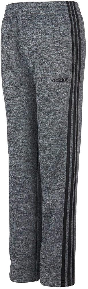 adidas Youth Tech Fleece Pant (Dark Grey/Black, Small/8)