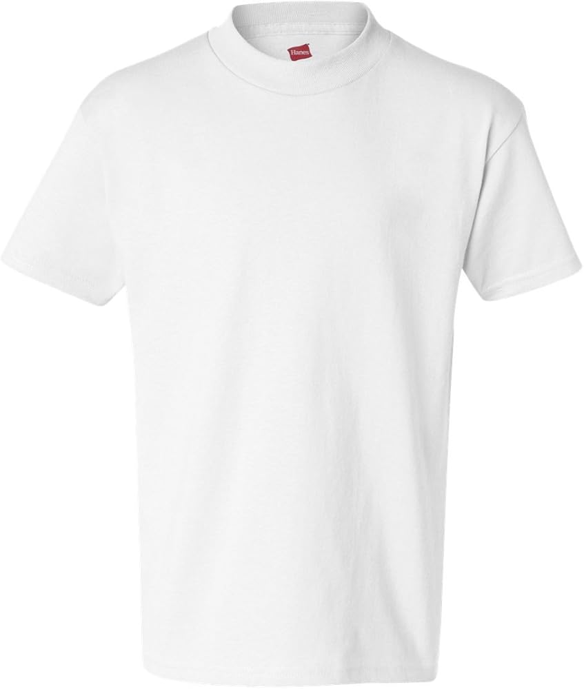 Hanes Authentic Tagless Kid`s Cotton T-Shirt