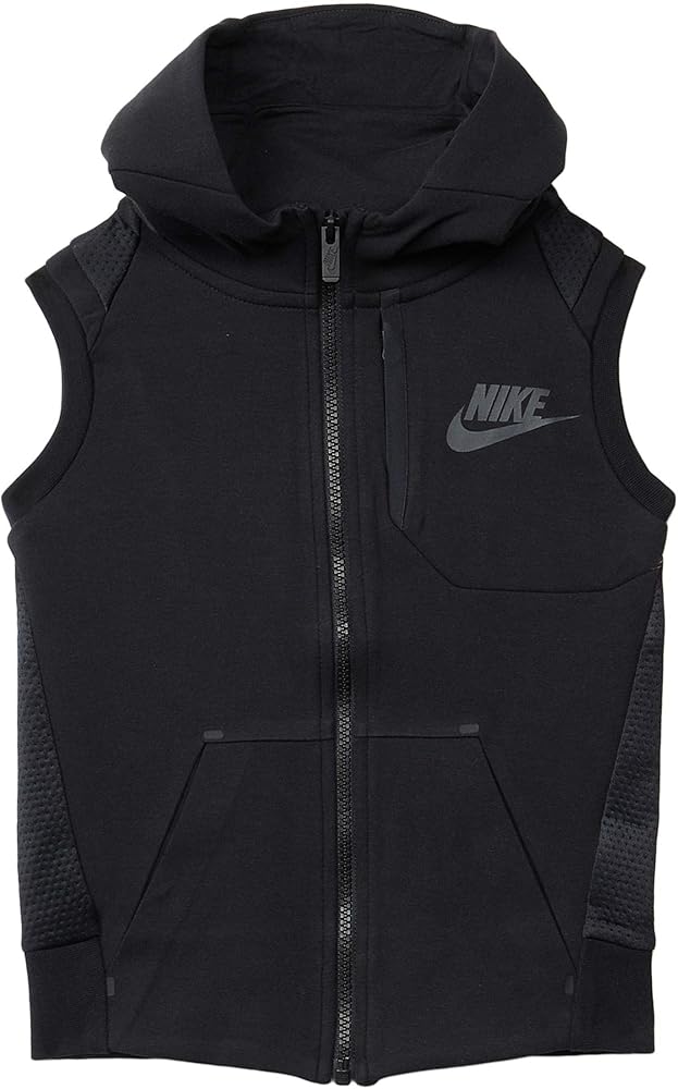 Nike Boy's Sportswear Tech Fleece Zip-Up Vest (Little Kids)