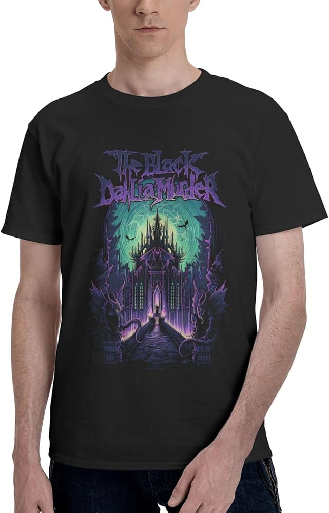 Rock Band T Shirts The Black Dahlia Murder Boy's Summer Cotton Tee Crew Neck Short Sleeve Shirts Black