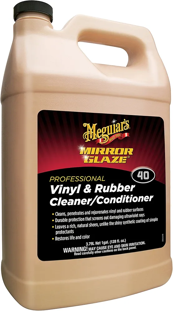 Meguiar's Vinyl and Rubber Cleaner/Conditioner - 1 Gallon