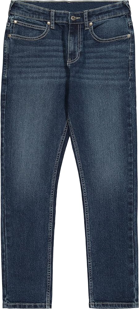 Nautica Boys' Skinny Fit Stretch Denim Jeans, 5-Pocket Style, Zipper Fly & Button Closure