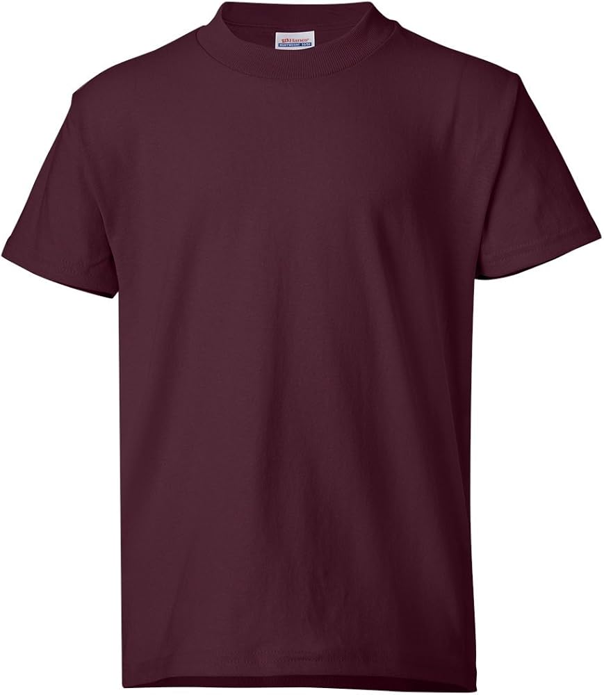 Hanes Boy`s ComfortBlend EcoSmart Crewneck Maroon