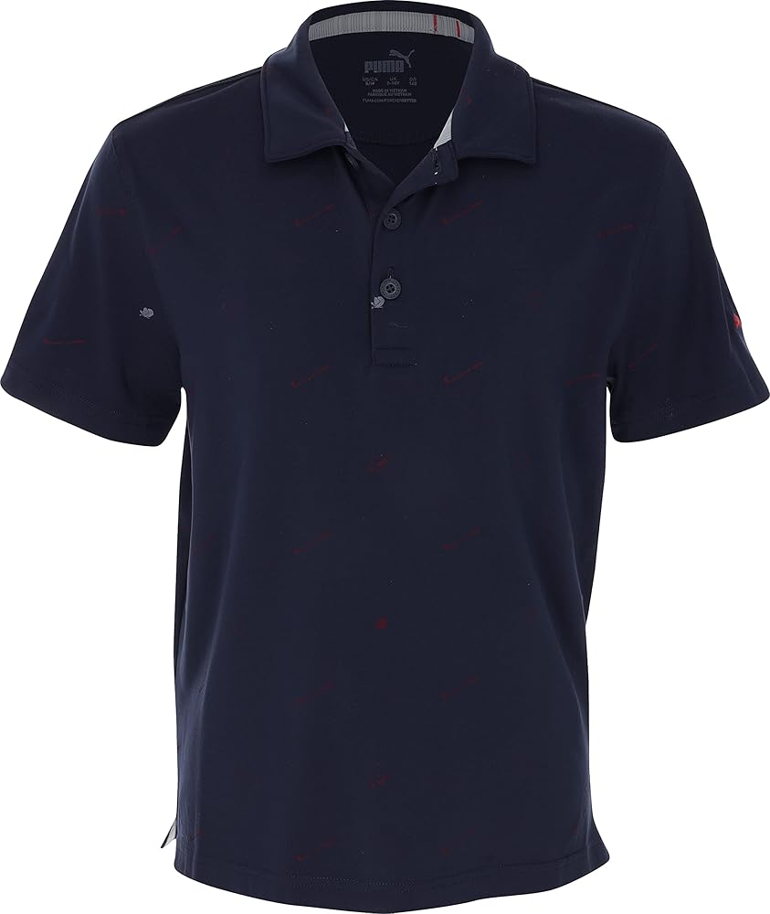 Puma Golf Boy's Cloudspun Love Golf Polo