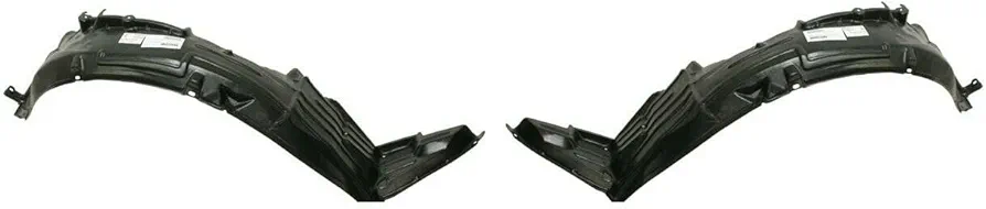 2pcs Wheel Liner Front Driver Left Passenger Right Side Plastic for Nissan for Altima 2006 63842ZB700 63843ZB700