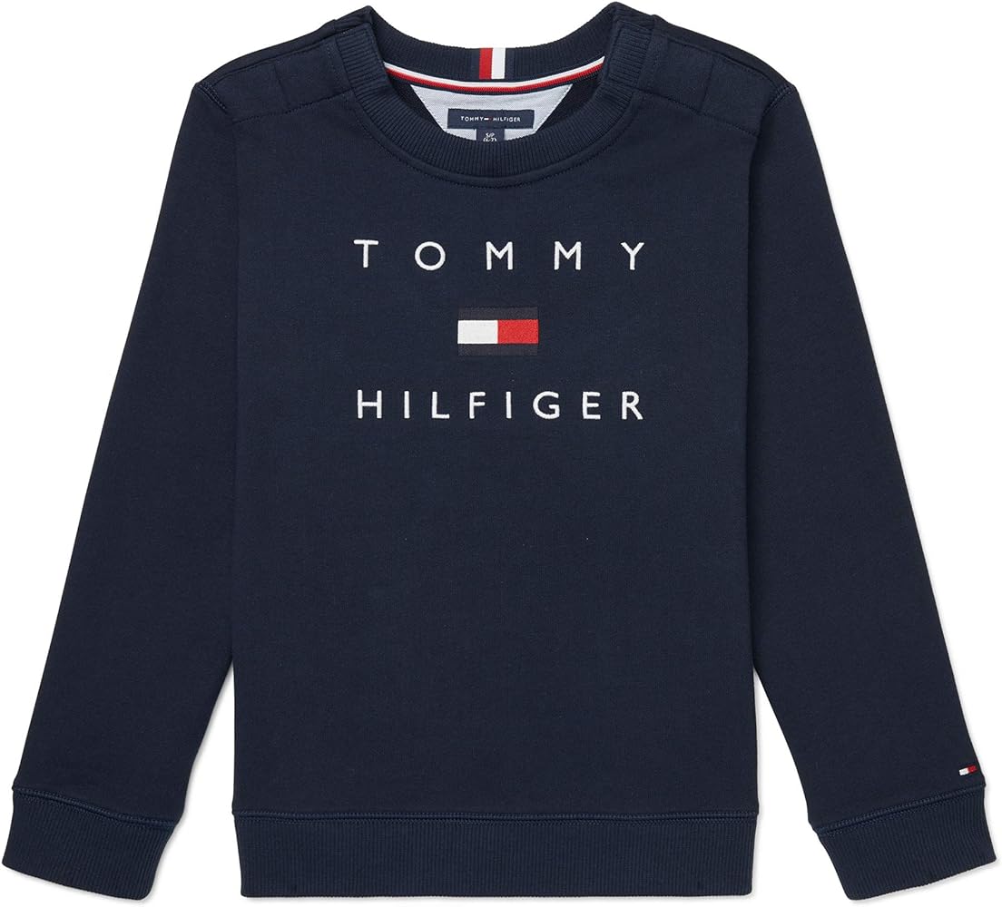 Tommy Hilfiger Boy's Adaptive Sweater With Adjustable Shoulder Closure