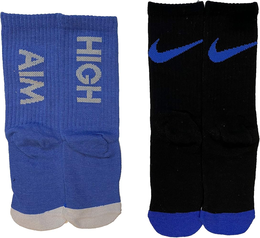 Nike Little Kids' Lightweight Crew Socks 2 Pack