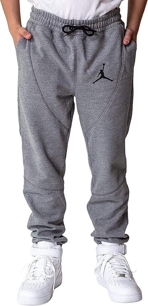 Jordan Kids Fleece Terry Pants Boys Youth Large 13/15