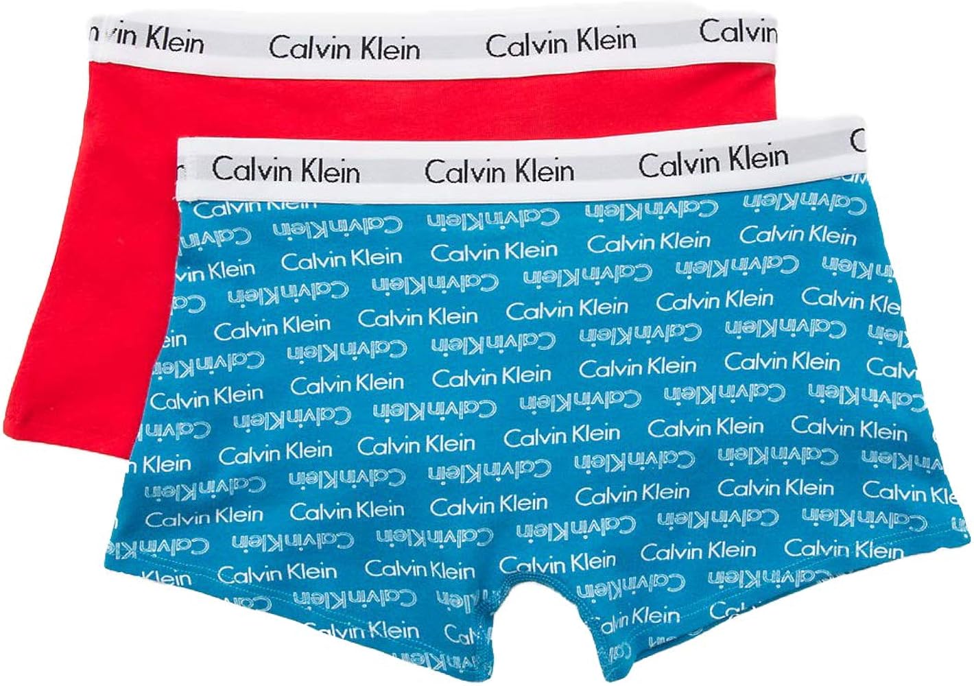 Calvin Klein Boy's 2 Pack Cotton Trunks