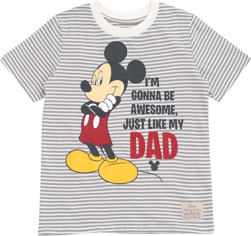 Disney Mickey Mouse Matching Family Father's Day T-Shirt Toddler to Adult