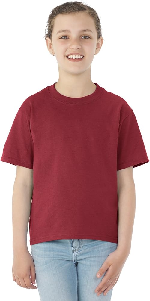 Jerzees Youth 5.6 oz. DRI-POWER® ACTIVE T-Shirt M CARDINAL