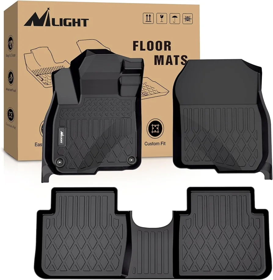 Nilight TPE Floor Mats for Honda CRV (CR-V) 2017 2018 2019 2020 2021 2022,All Weather Custom Fit Heavy Duty Floor Liners