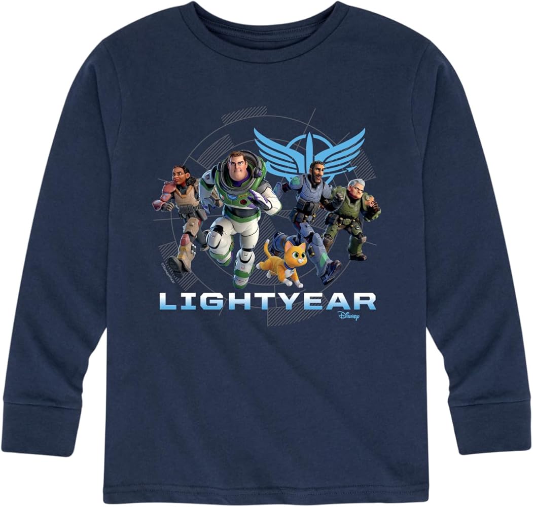 Disney Lightyear - Light Group - Toddler and Youth Short Sleeve Graphic T-Shirt