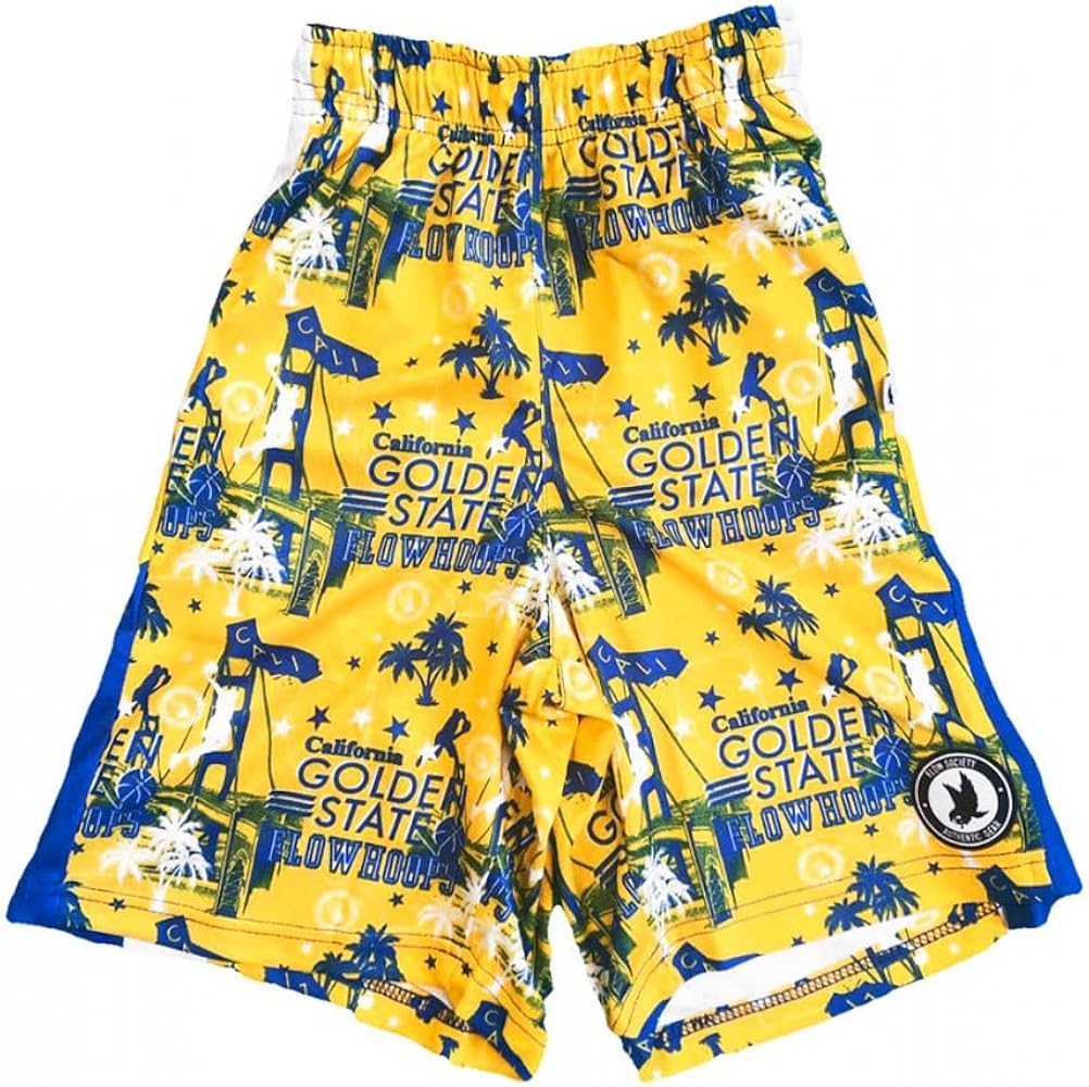 Flow Society Boys' Golden State Hoop Shorts - Boys Athletic Shorts