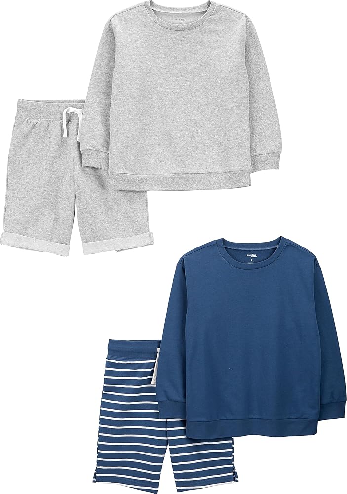 Simple Joys by Carter's boys 4-piece Sweatshirt Set