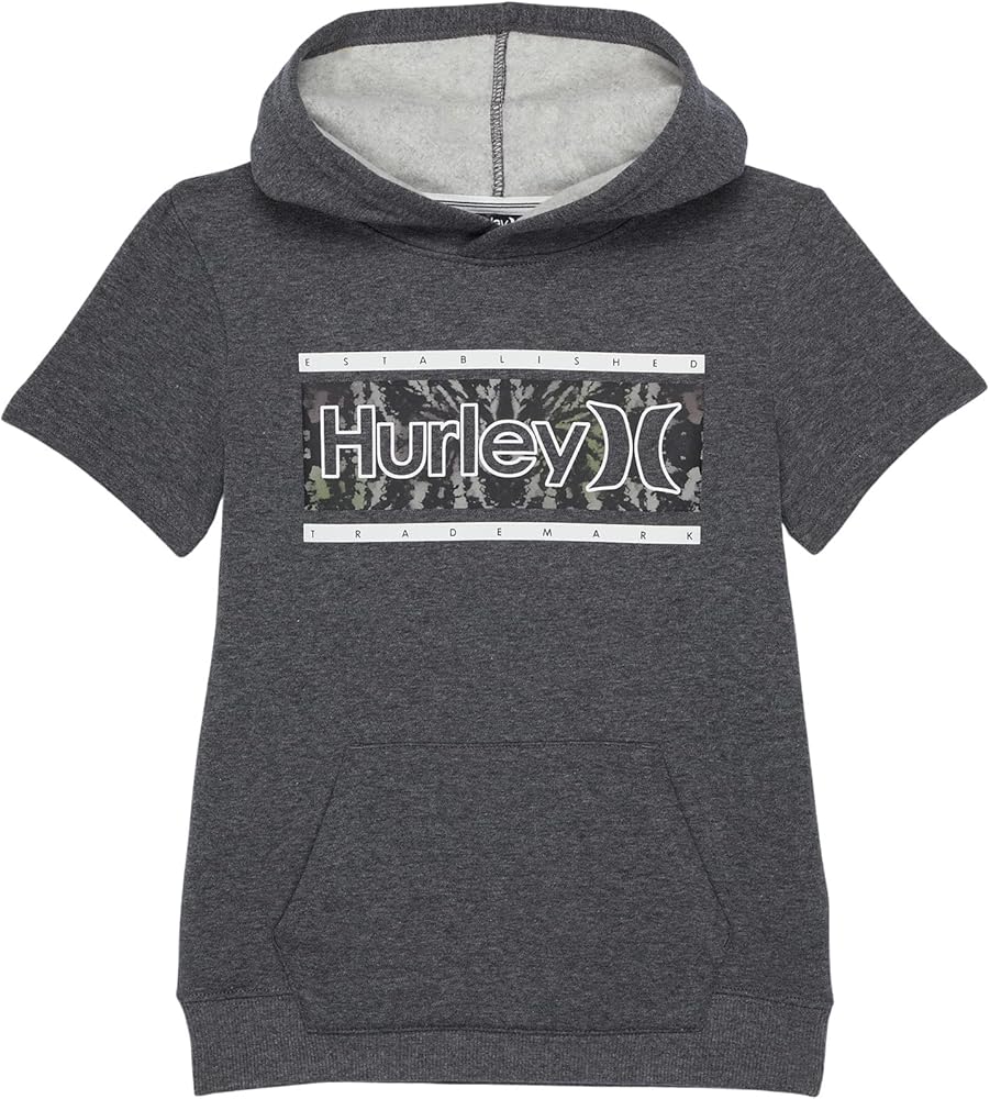 Hurley Boy's Short Sleeve Pullover Hoodie (Big Kids)