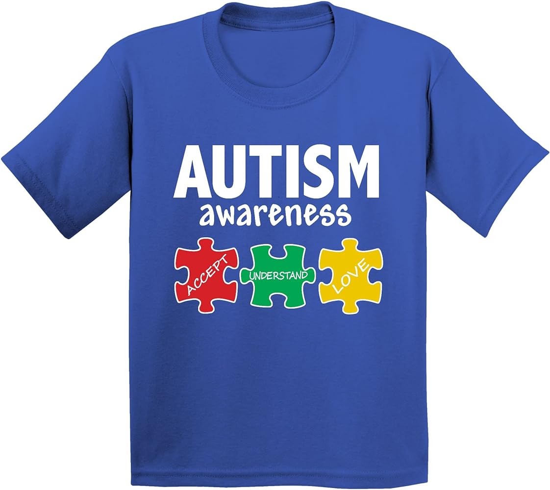 Promotion & Beyond Autism Awareness Support Jigsaw Puzzle Youth T-shirt