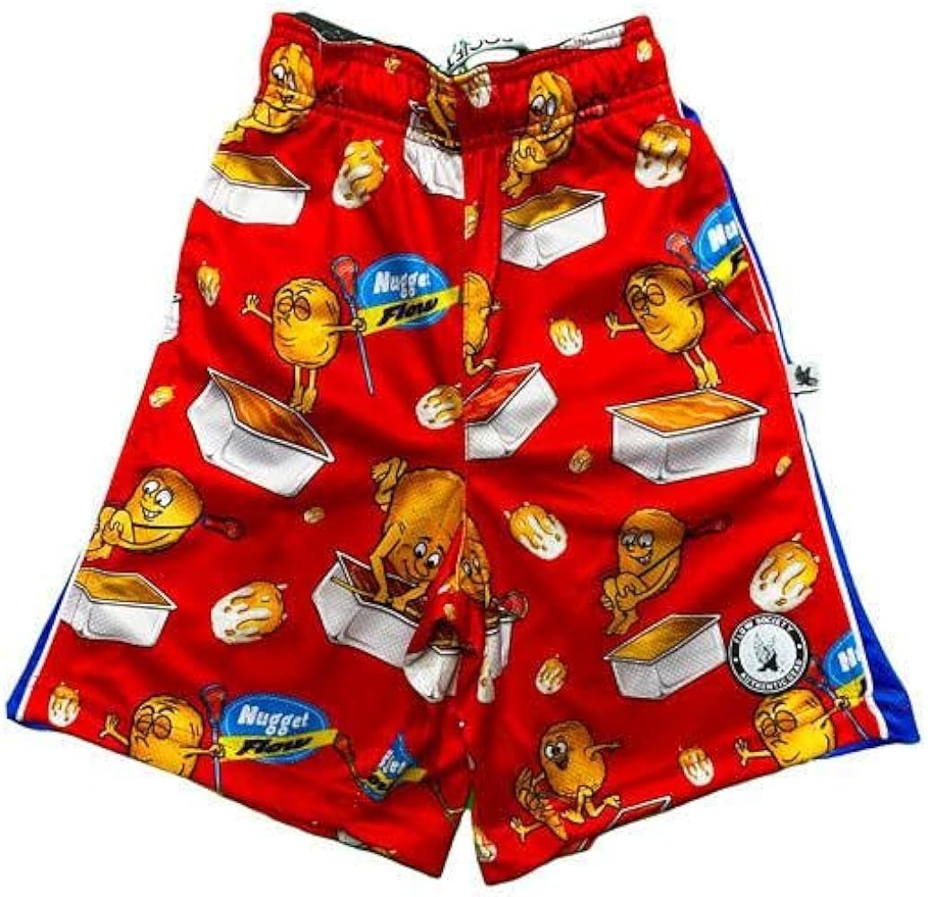 Flow Society Nugget Flow Boys Athletic Shorts Red