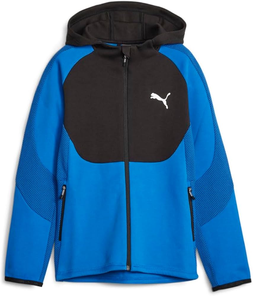 Puma Kids Boys Evostripe Hoodie Casual Outerwear Casual - Blue