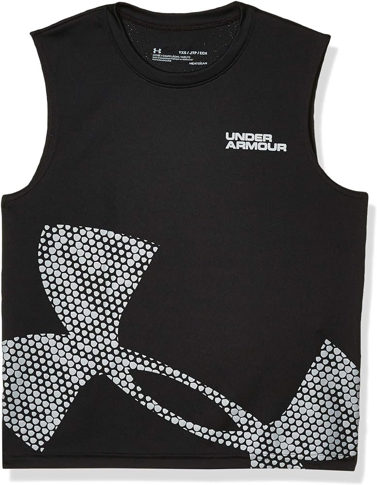 Under Armour Boys' Tech Exploded Logo Tank Top