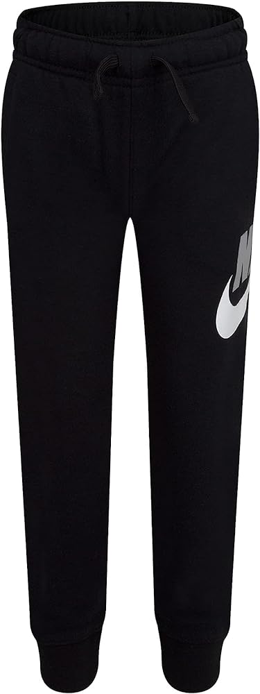 Nike Boy's Club HBR French Terry Pants (Little Kids) Black 6 Little Kid