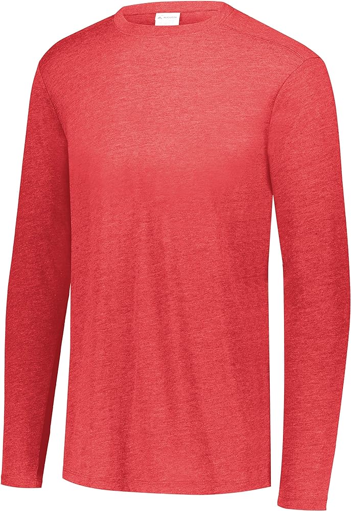 Augusta Sportswear Boys Tri-Blend Long Sleeve Crew