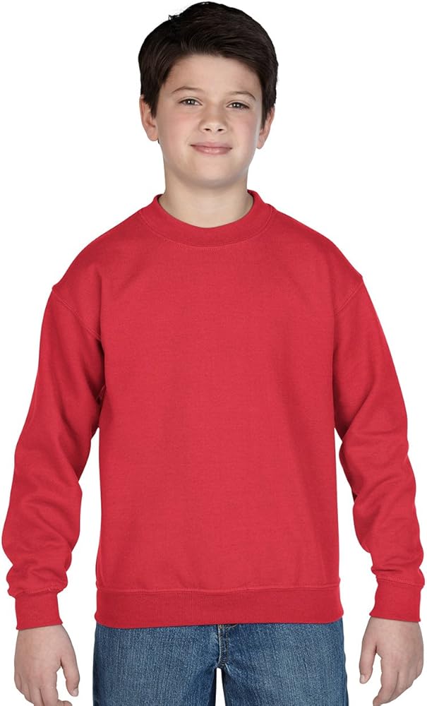 Gildan Big Boy's Crewneck Sweatshirt X-Large Black