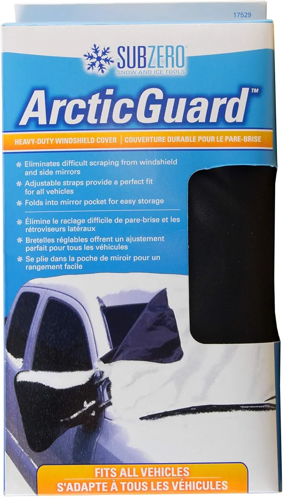 SubZero 17529 Heavy Duty ArcticGuard Snow and Ice Universal Windshield Cover