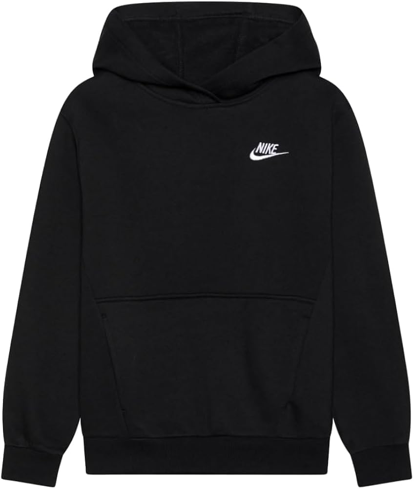 Nike Youth Club Fleece Pullover Hoody Black