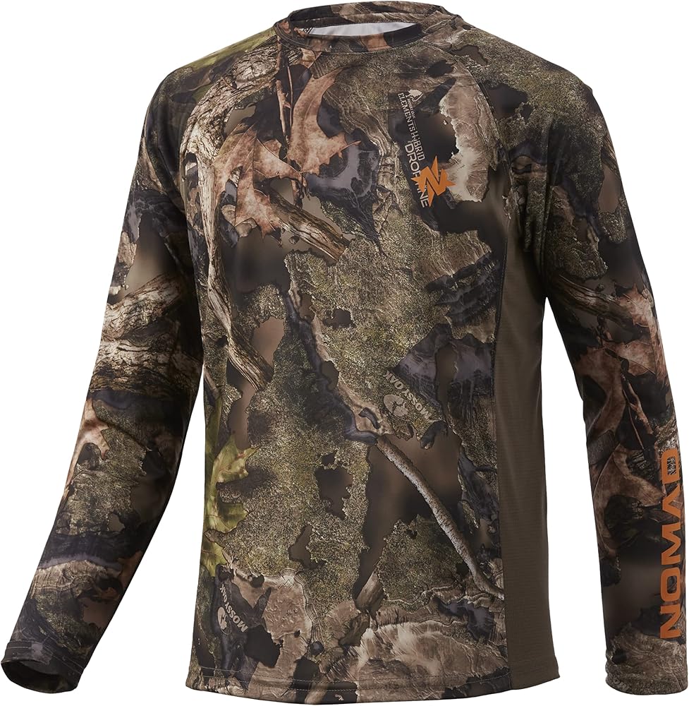 Nomad Kids' Pursuit Camo Long Sleeve Hunting Shirt W/Sun Protection