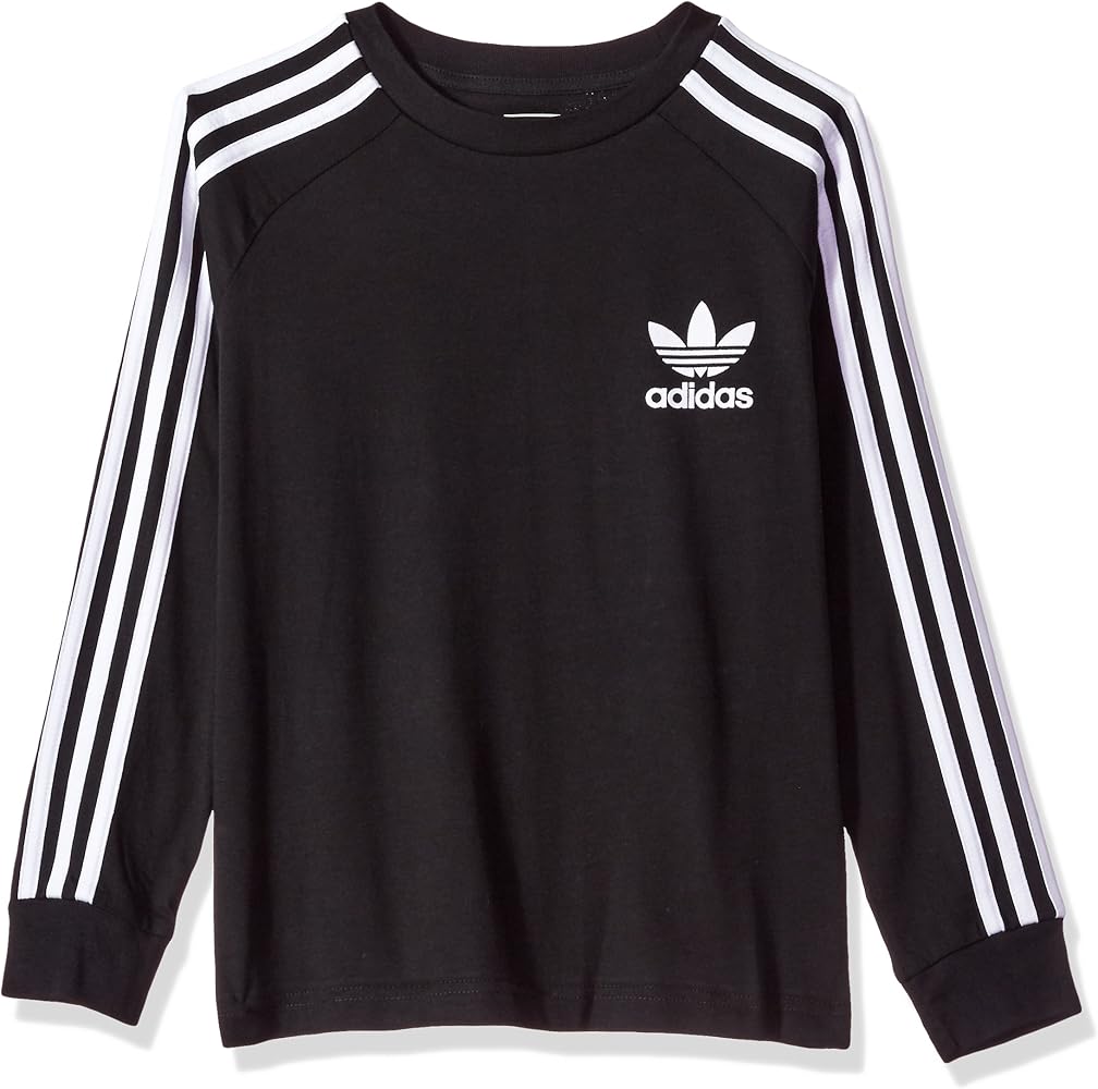 adidas Originals Boys' Big Kids Long Sleeve California Tee