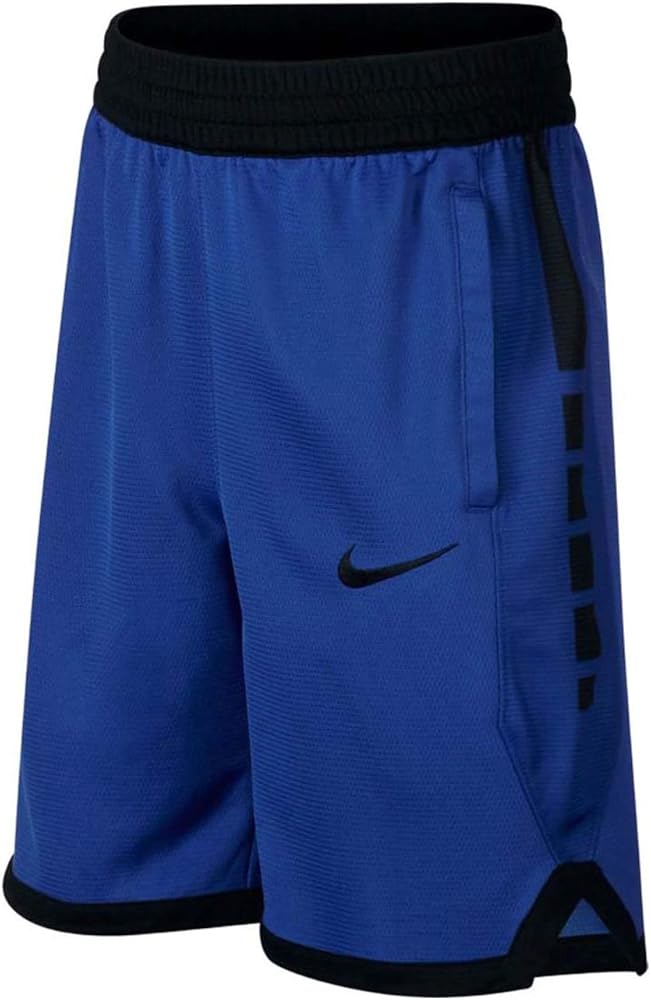 Nike Boy's Dry Elite Basketball Shorts (Little Kids/Big Kids) Game Royal/Black XS (6-7 Little Kids)