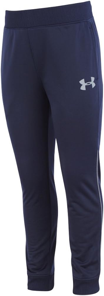 Boys' Pennant Tapered Track Pants, Jogger Style Sweatpants with Zipper Pockets