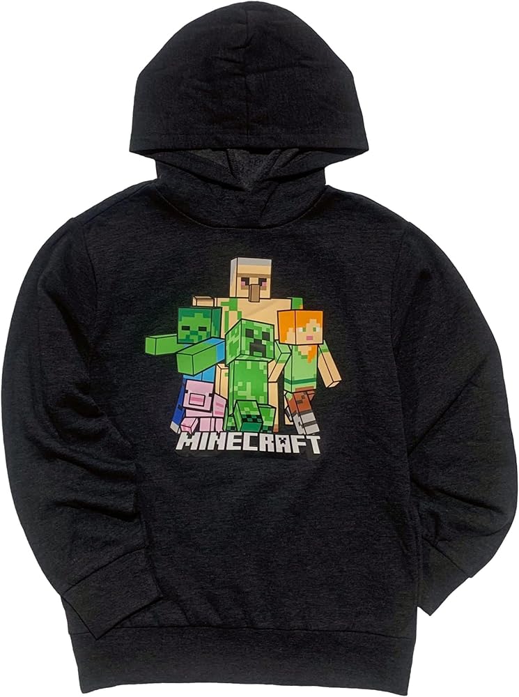 Minecraft Boys' Bobble Mobbin Pullover Hoodie