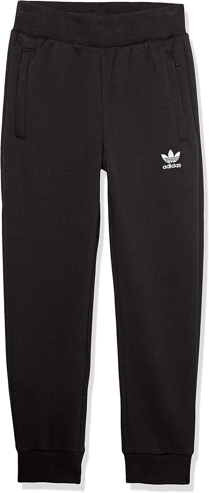 Adidas Originals Kids' Adicolor Pants, Black/White, X-Large