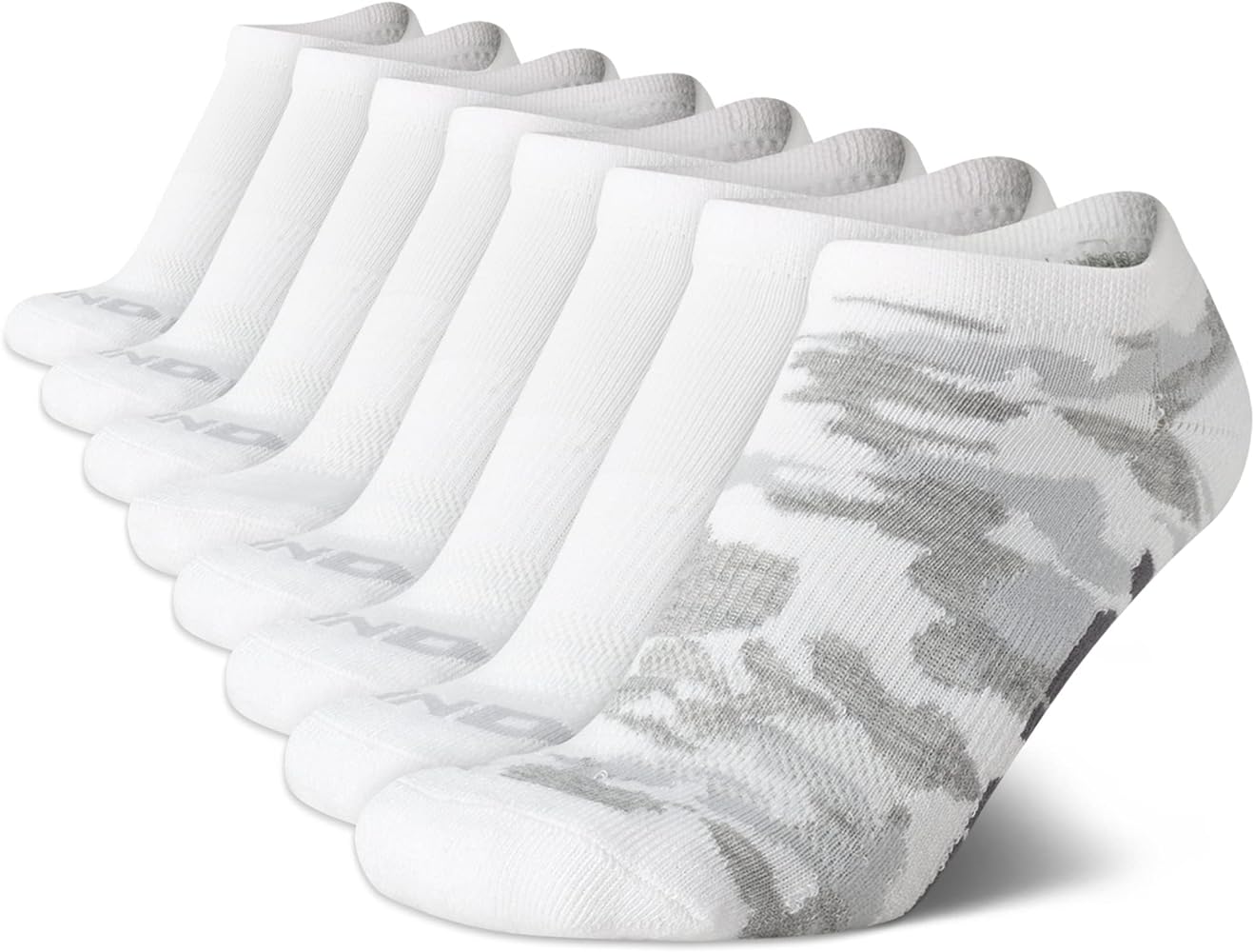 AND1 Boys' Socks - Athletic Cushion Low Cut Socks (8 Pack)