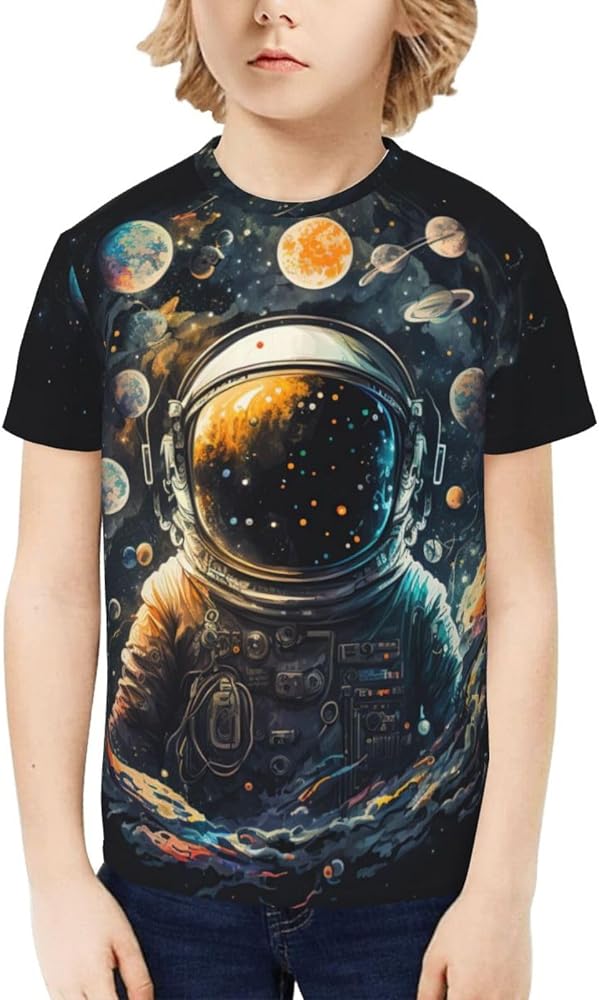 Design Youth Shirts 3D Graphic Printed Tees for Boys and Girls Novelty Fashion T-Shirts Unisex Casual Tops Size XS-XL