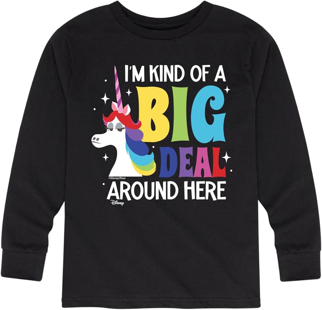 Disney Inside Out - Big Deal - Toddler and Youth Long Sleeve Graphic T-Shirt