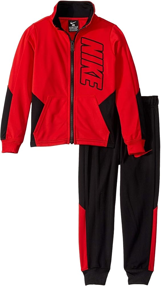 Nike boys Full-Zip Hoodie and Joggers Pants Two-Piece Track Set