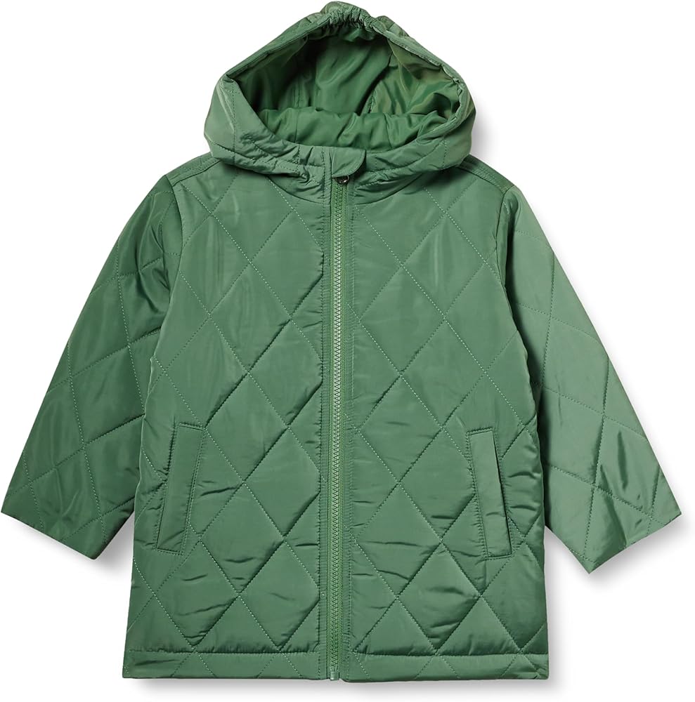 Amazon Essentials Unisex Kids and Toddlers' Long Quilted Jacket