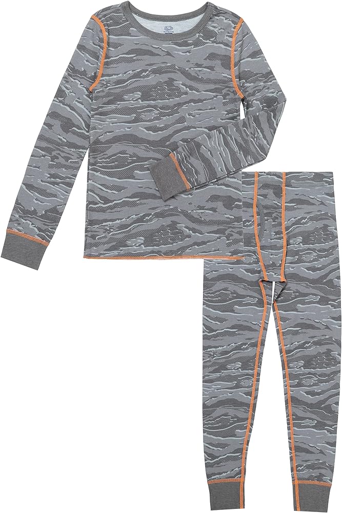 Fruit of the Loom Boys Waffle Thermal Underwear Set