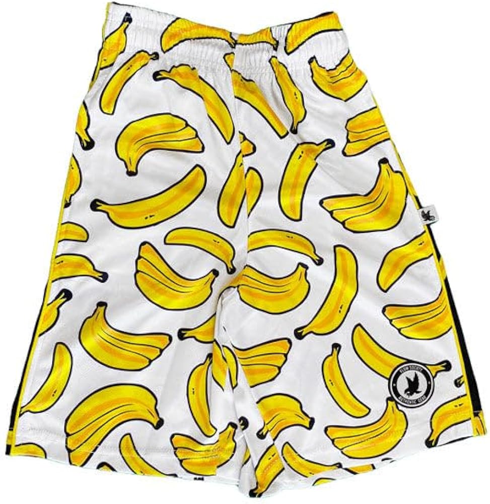 Flow Society Banana Flow Boys Athletic Shorts - Lacrosse - Gym - Basketball