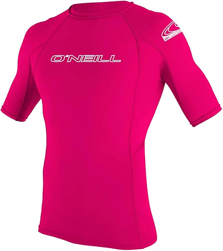 O'Neill Youth Basic Skins UPF 50+ Short Sleeve Rash Guard