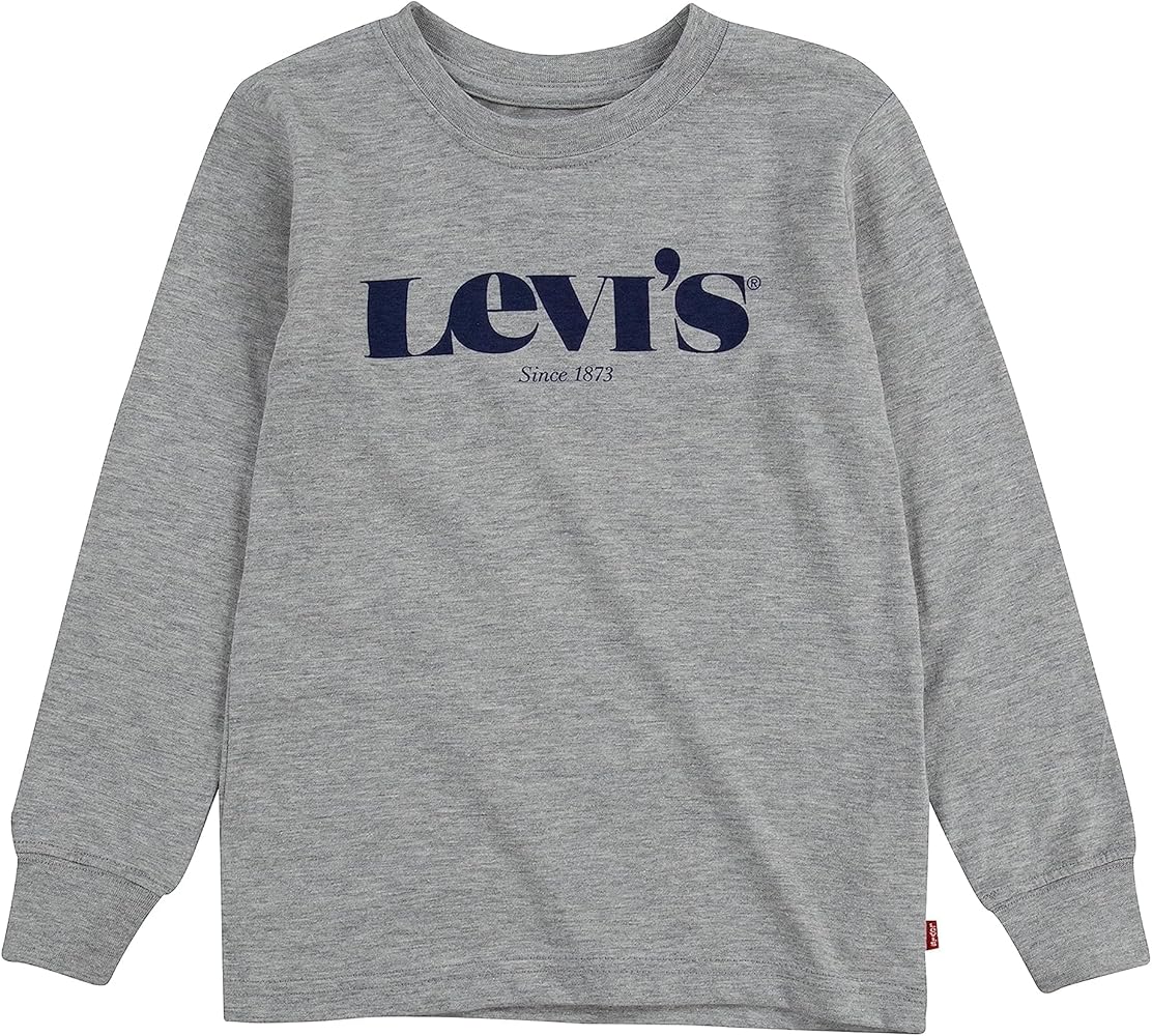 Levi's® Boy's Long Sleeve Graphic Tee Shirt (Big Kids)