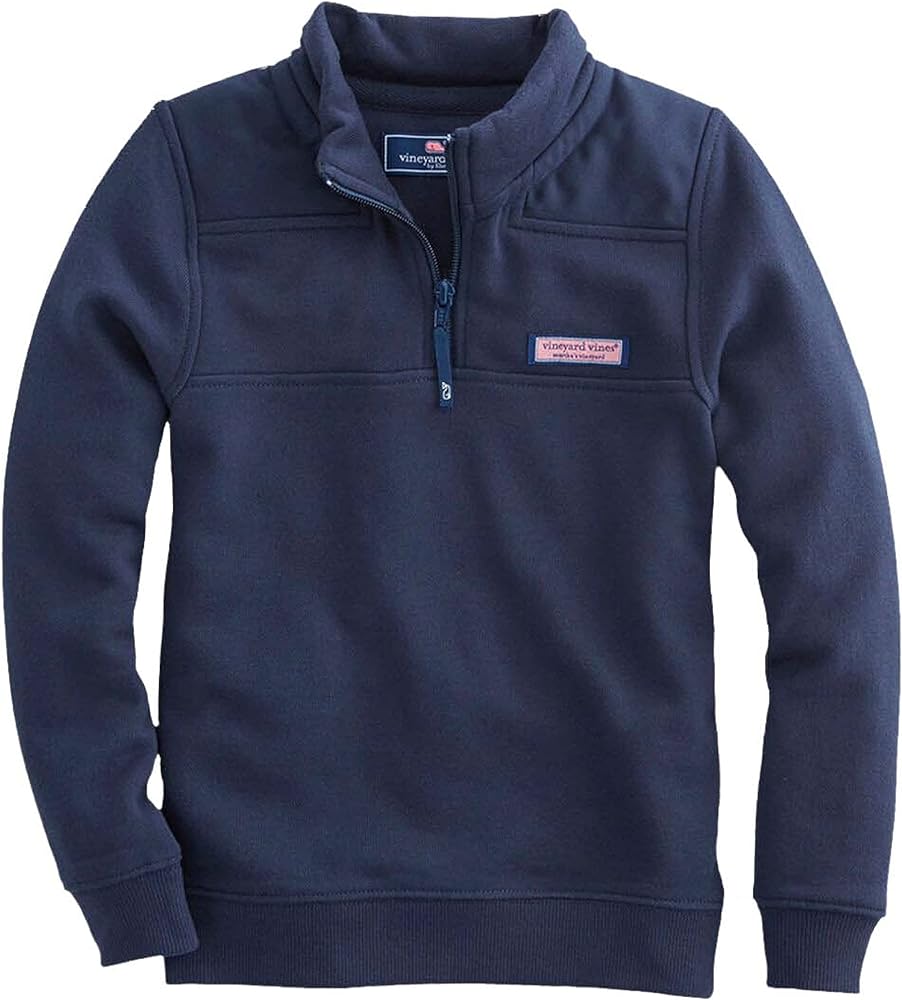 vineyard vines Boys' Shep Shirt Half-Zip Pullover